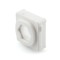 Blank with Hole Mech Insert Clipsal Compatible - White Bezel