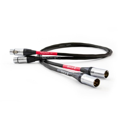 Tellurium Q Black II XLR Interconnect Cable - 1m (Pair)