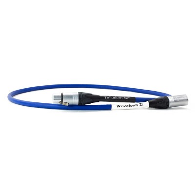 Tellurium Q Blue Waveform II Digital XLR (AES/EBU) Cable - 1m