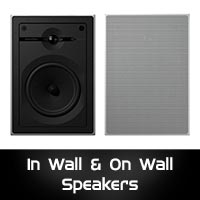 In Wall & On Wall Speakers