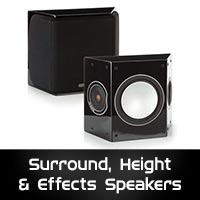 Surround, Height & Effects Speakers