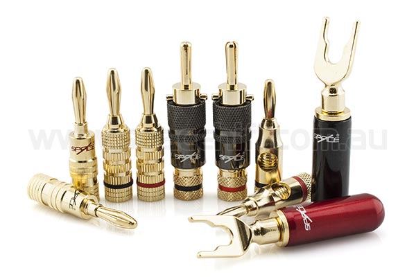 Selection of Banana Plugs & Spade Terminal Connectors