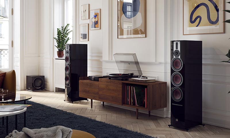 DALI RUBICON 8 C Active Floorstanding Speakers