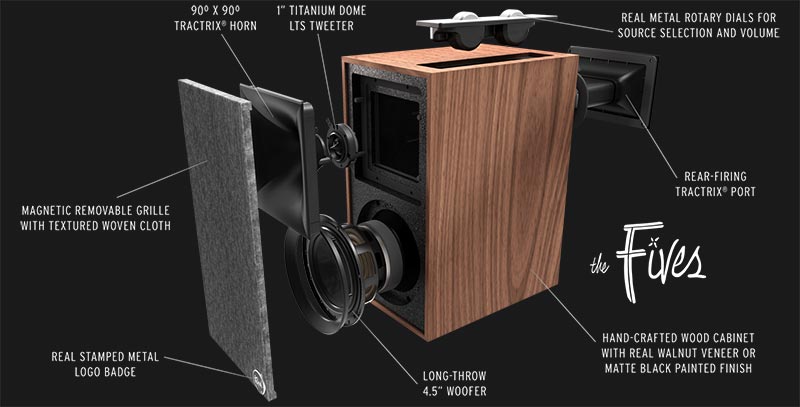 Klipsch The Fives Powered Speakers