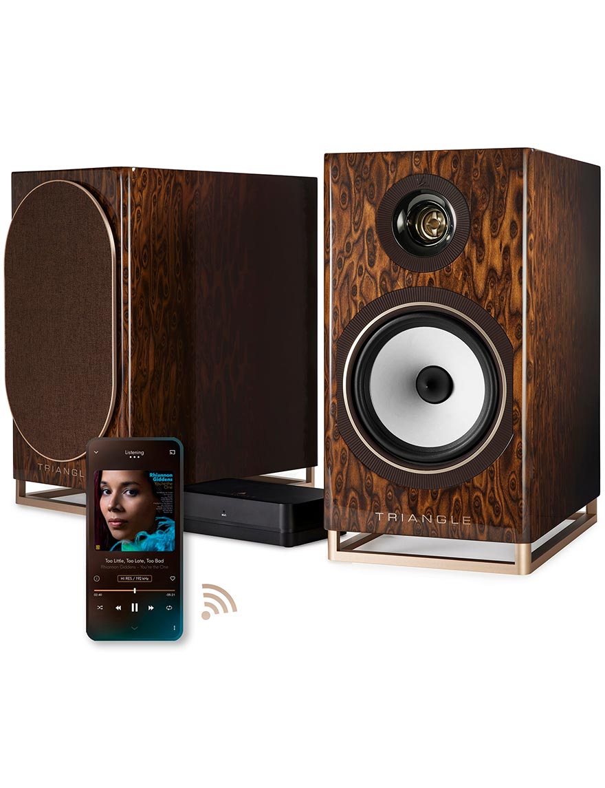 Triangle Capella Active Bookshelf Speakers