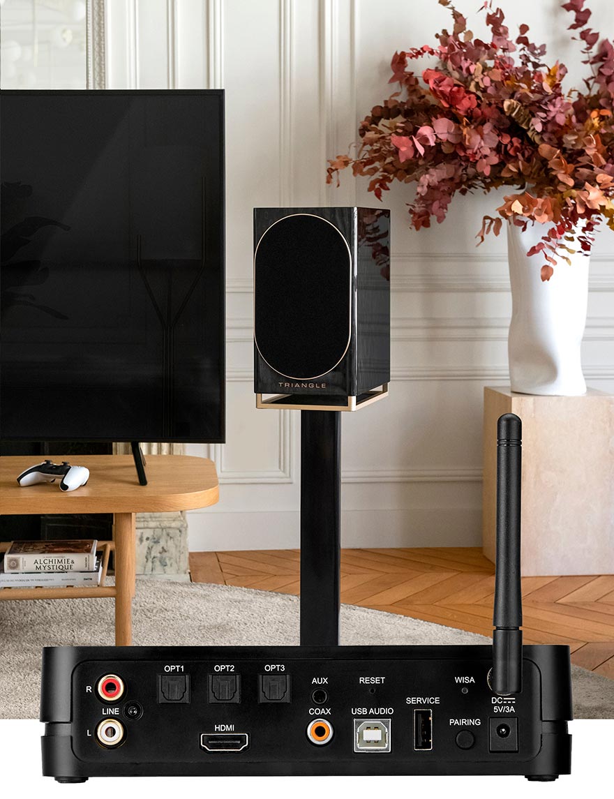 Triangle Capella Active Bookshelf Speakers