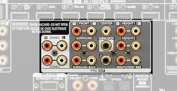 Denon AVC-X6700H AV Receiver