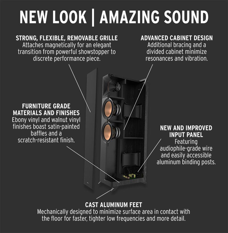 Klipsch Reference Premiere RP-6000F Floorstanding Speakers