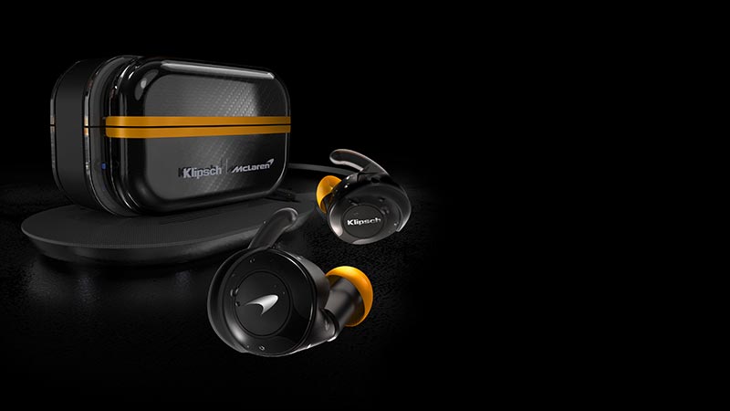 Klipsch T5 II True Wireless Sport McLaren Earphones