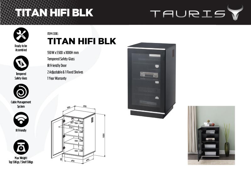 Tauris Titan Hi-Fi Rack