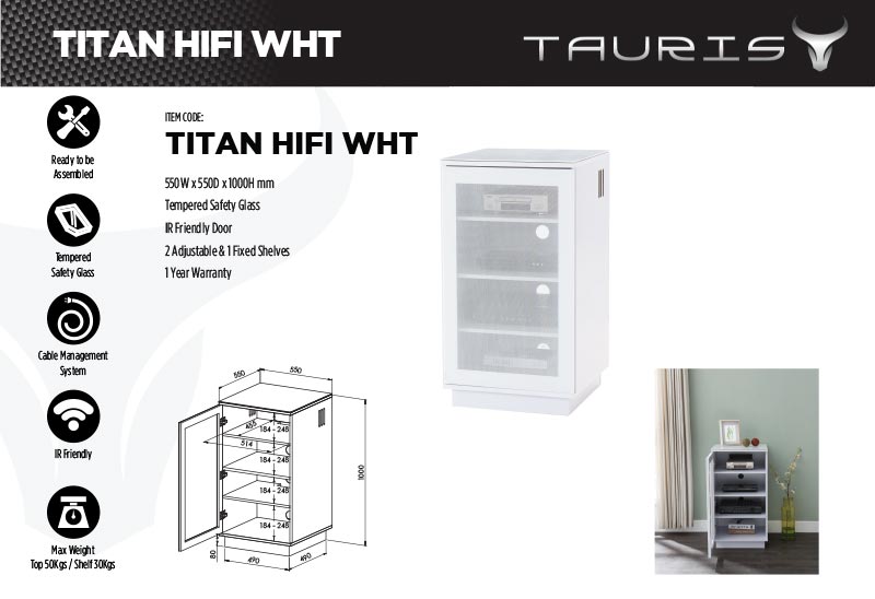 Tauris Titan Hi-Fi Rack