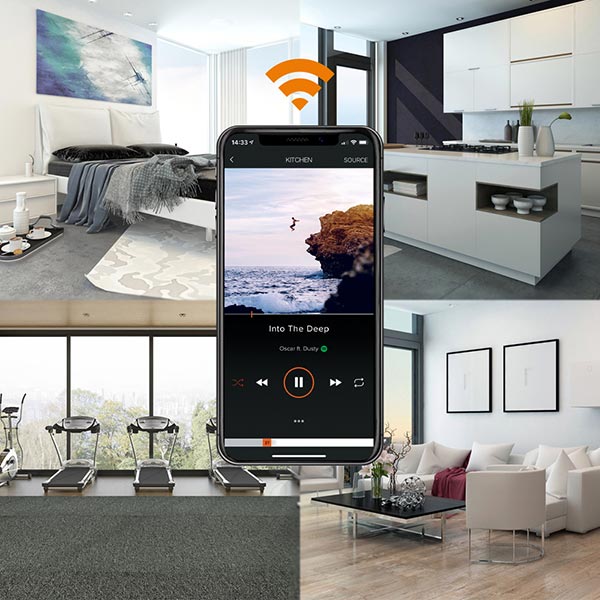 Lithe Audio Pro Series IP44 Wi-Fi Ceiling Speaker