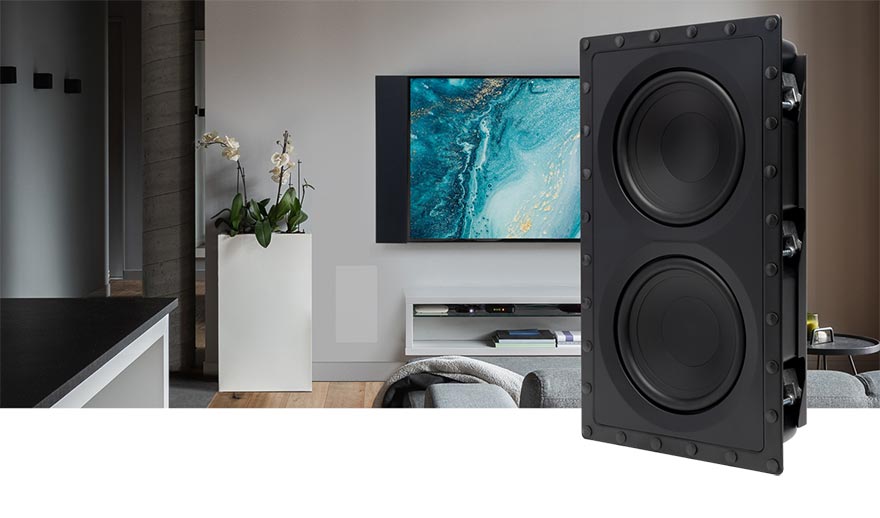 Paradigm Defiance DCS-208FR3 In Wall Subwoofer