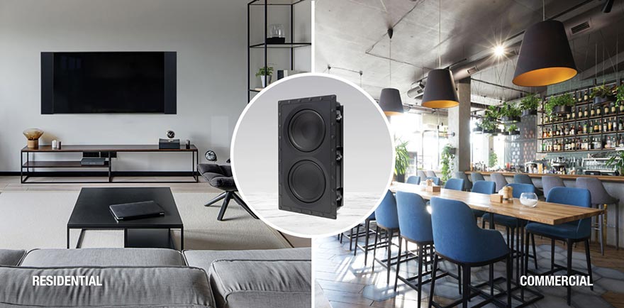 Paradigm Defiance DCS-208FR3 In Wall Subwoofer