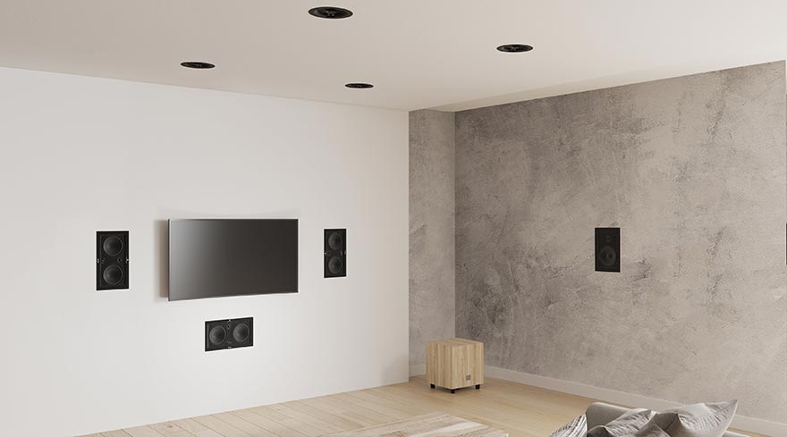 Triangle Secret LCR7 In Wall Speaker