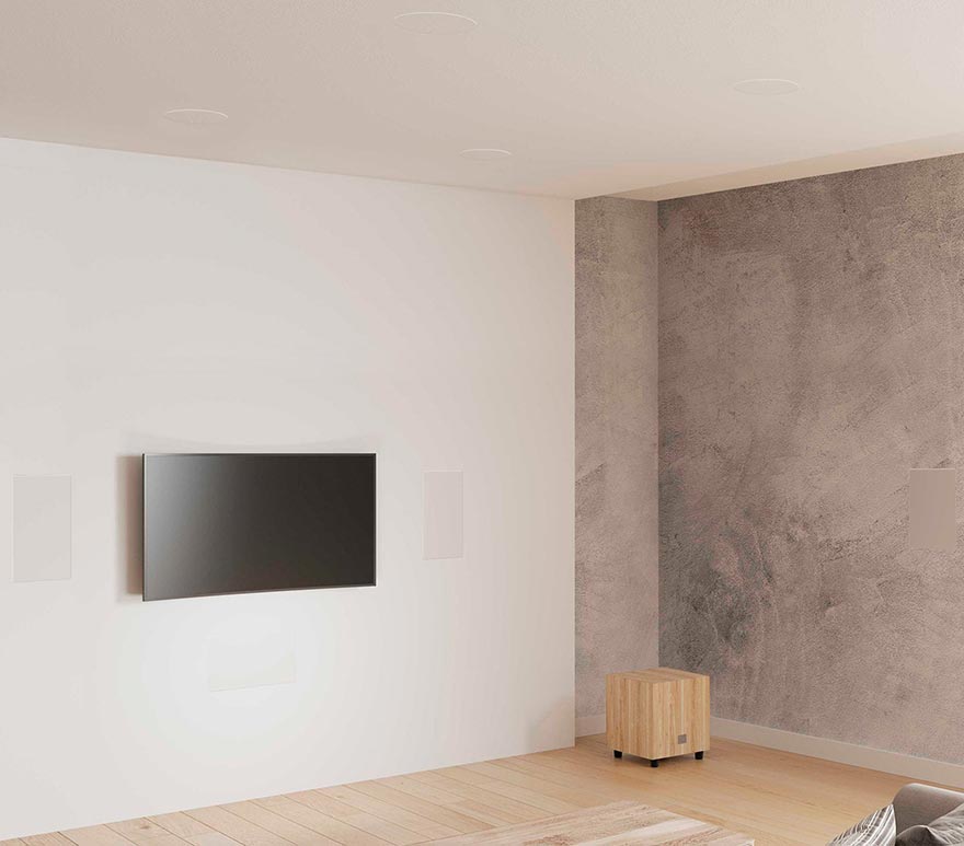 Triangle Secret LCR7 In Wall Speaker