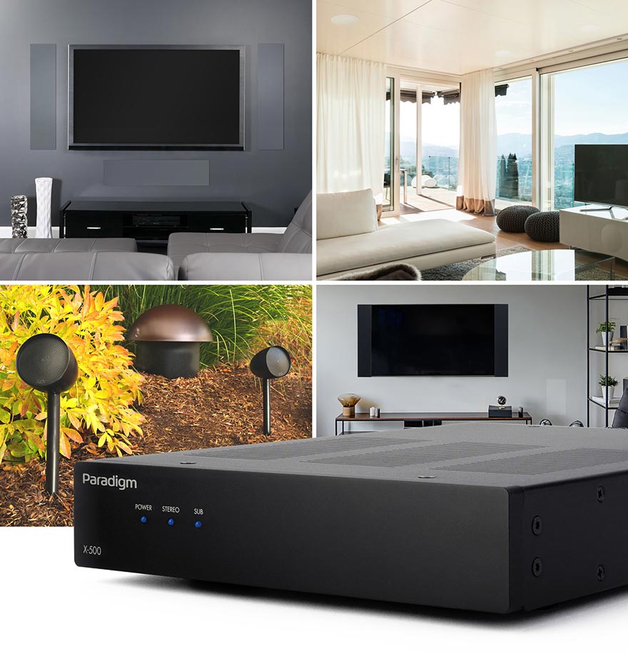 Paradigm X-500 Power Amplifier