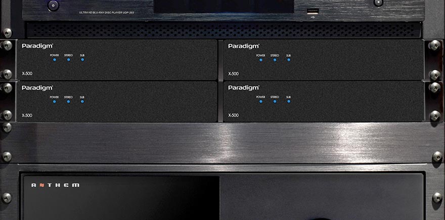 Paradigm X-500 Power Amplifier