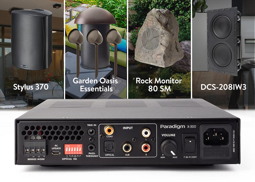 Paradigm X-500 Power Amplifier