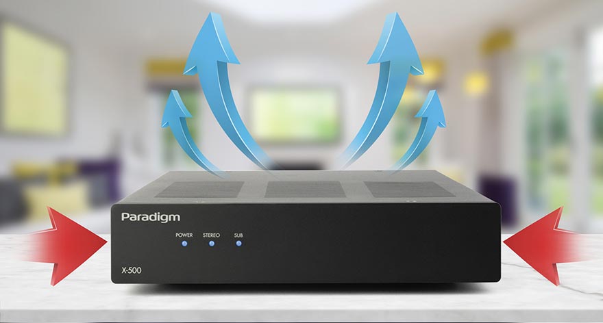 Paradigm X-500 Power Amplifier