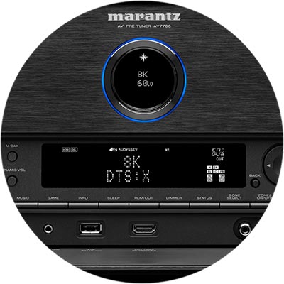 Marantz AV7706 Preamplifier