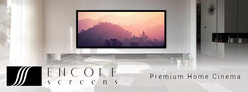 Encore CineVue 2.35:1 Fixed Frame Projector Screen