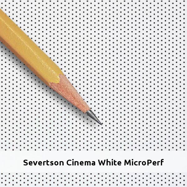Severtson Screens Cinema White Micro Perf