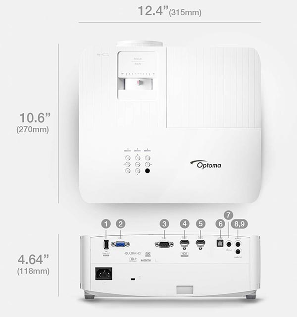 Optoma UHD35+ Projector