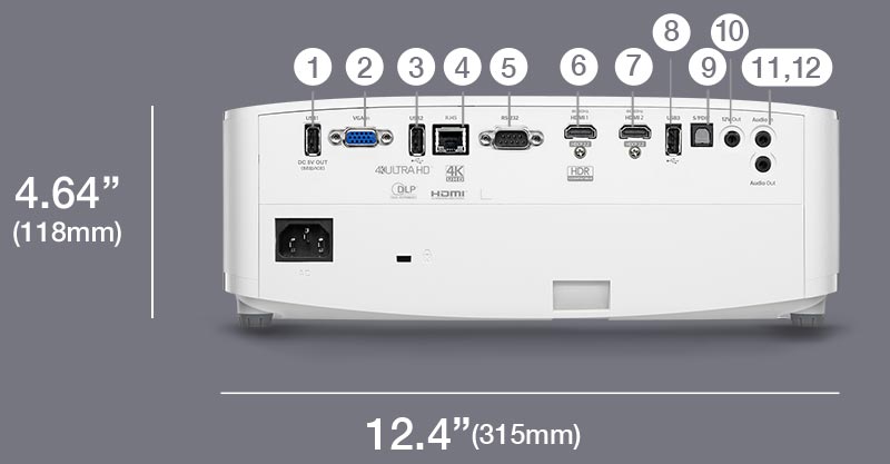 Optoma UHD55 Projector