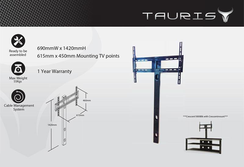 Tauris Optional TV Mount